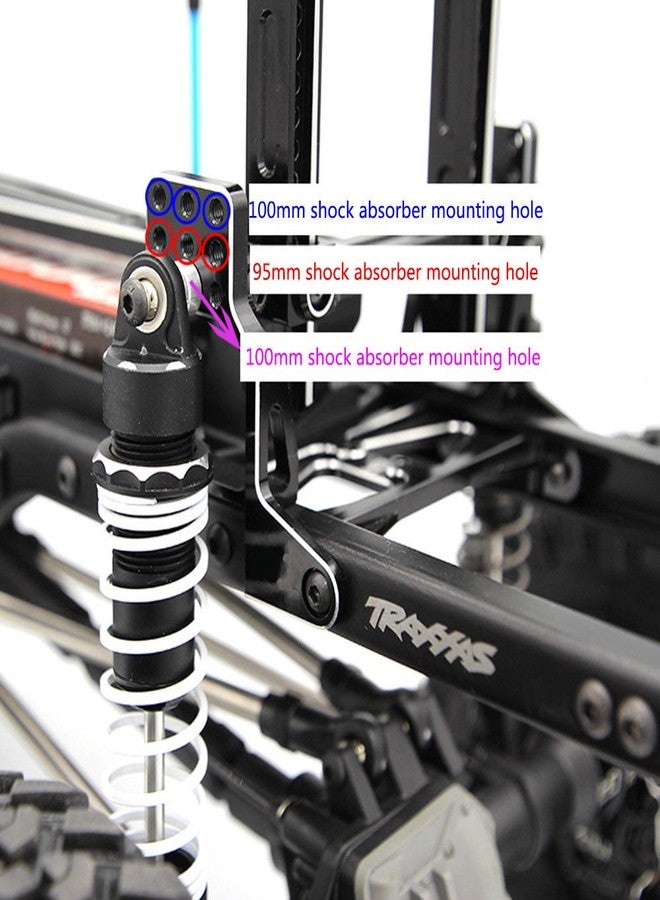 Benedict Harry 1/10 RC Aluminum Front/Rear Shock Tower Hoops Bracket Mount for TRX-4 - Image 2